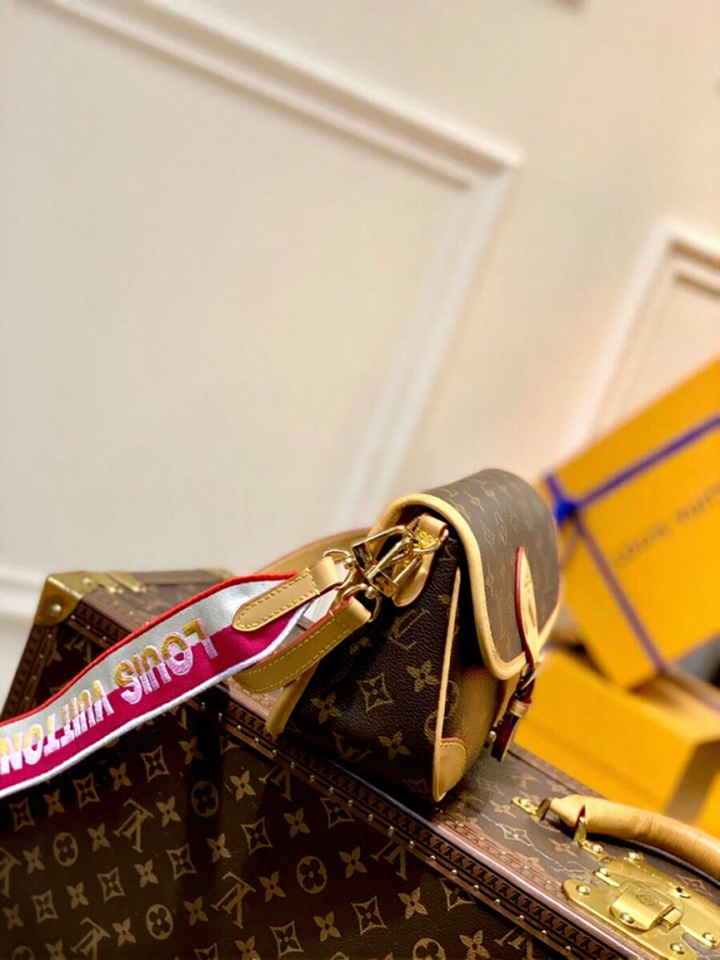 Dianne Monogram Canvas Bag