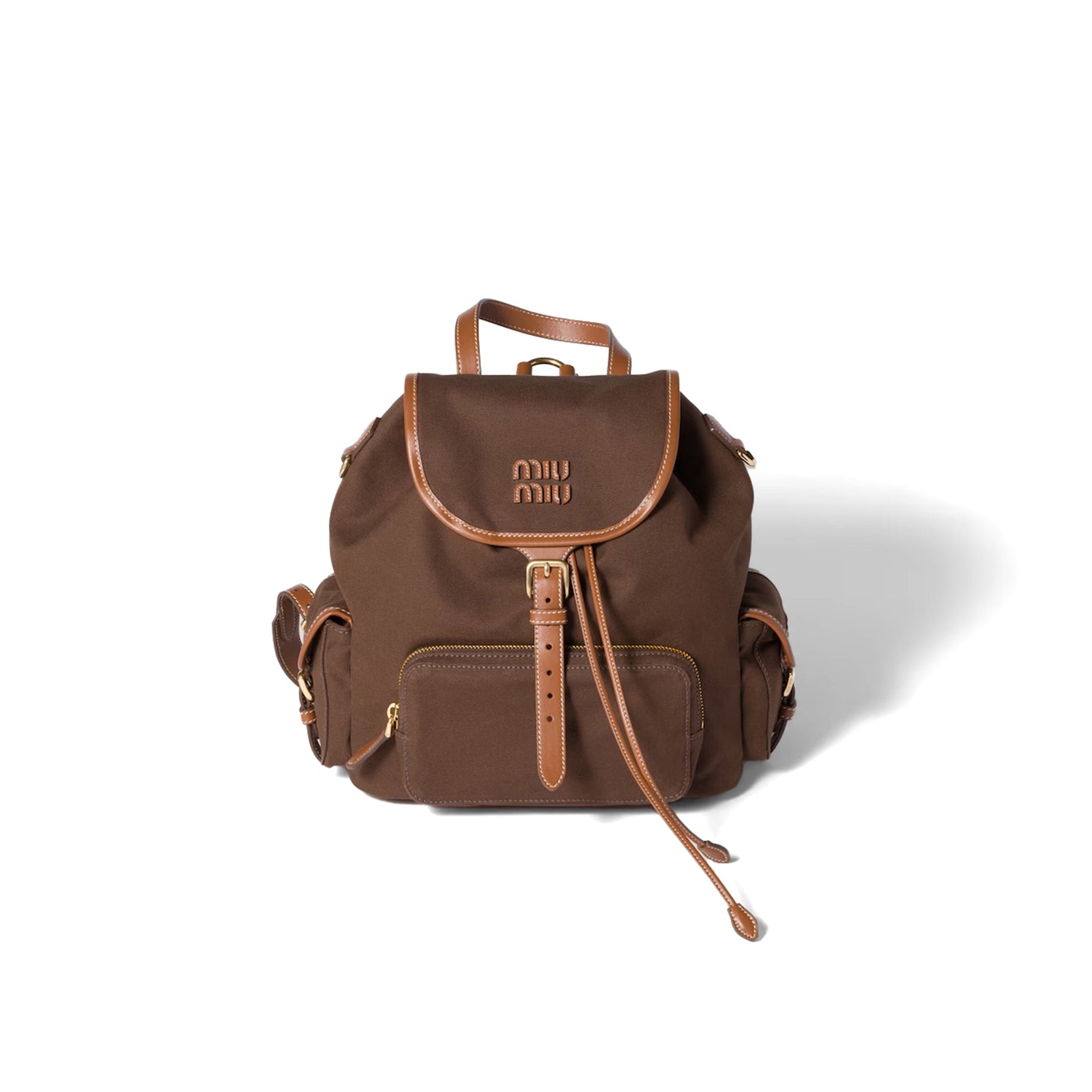 Medium Leather Backpack