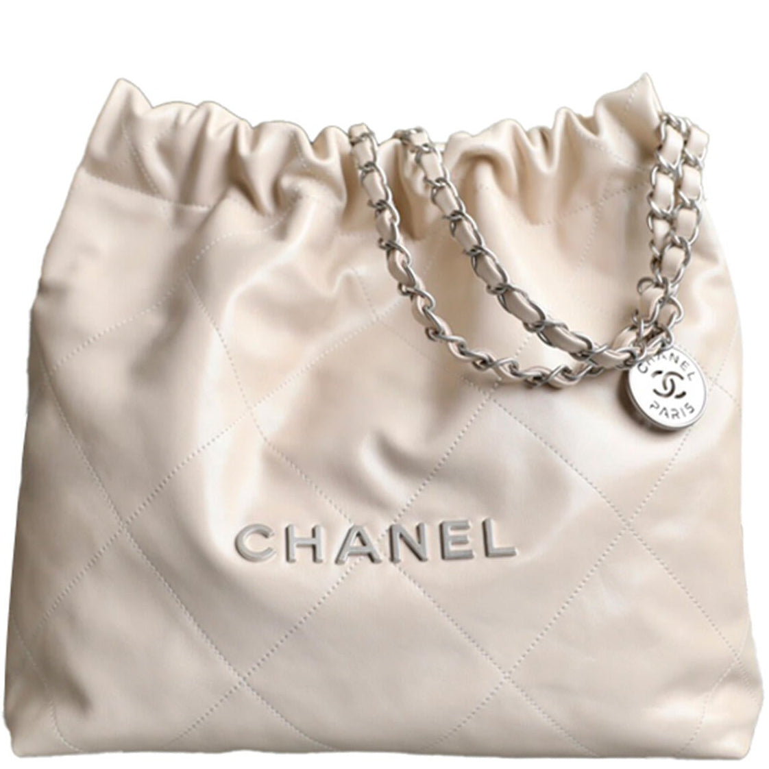 Chanel 22 Shiny Calfskin Small Handbag