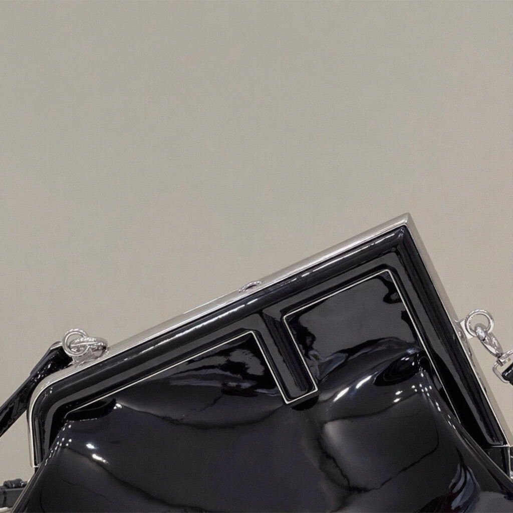 First Midi Oversized Crossbody Clutch Bag