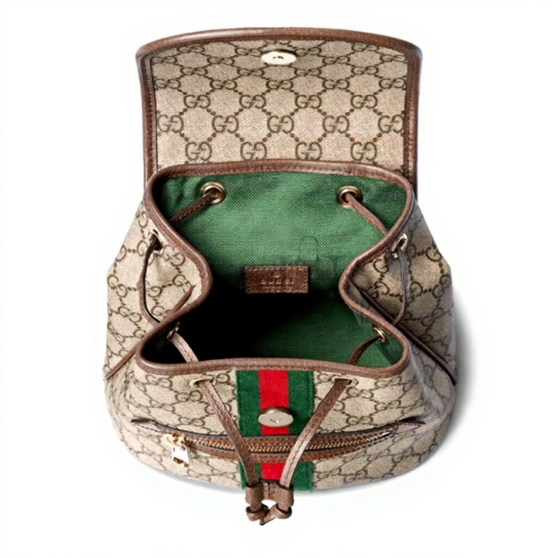 Ophidia Signature Beige and Brown Palette Backpack