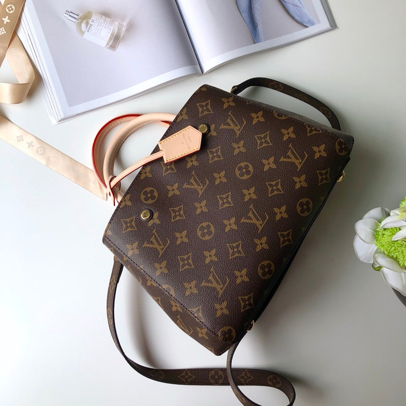 Montaigne MM Monogram Canvas Bag