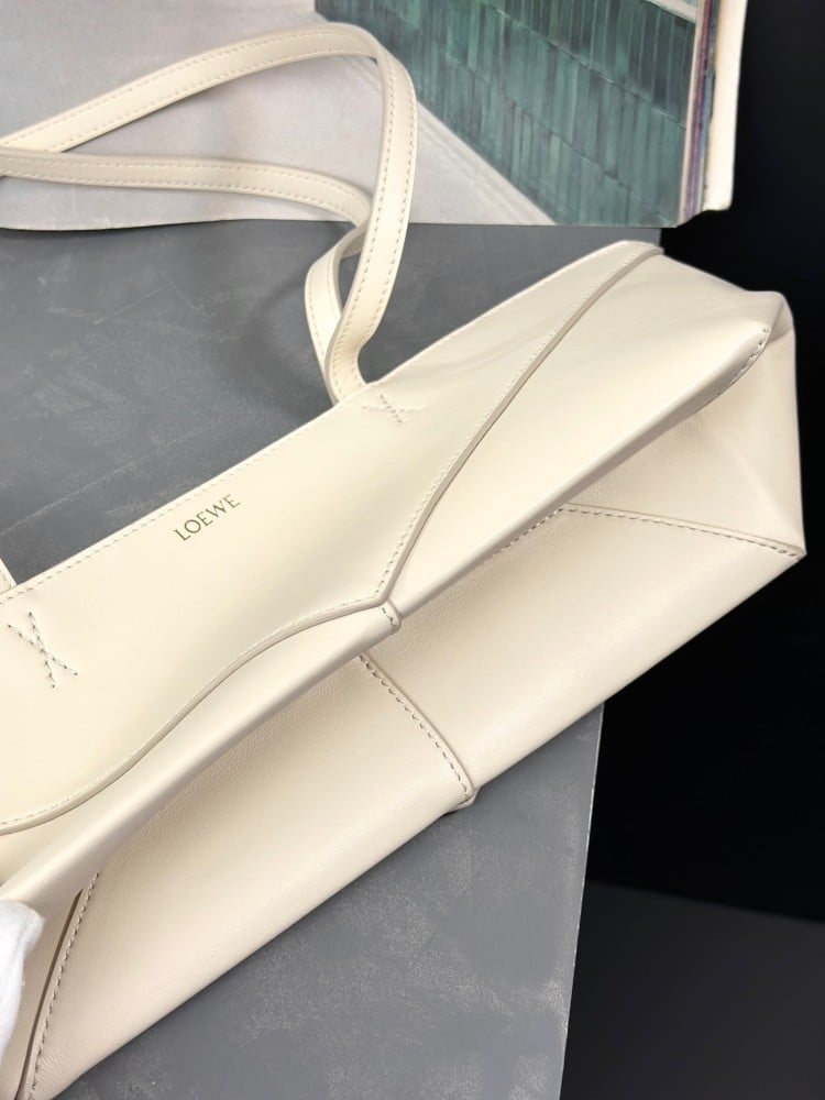 Cropped Puzzle Fold Bag