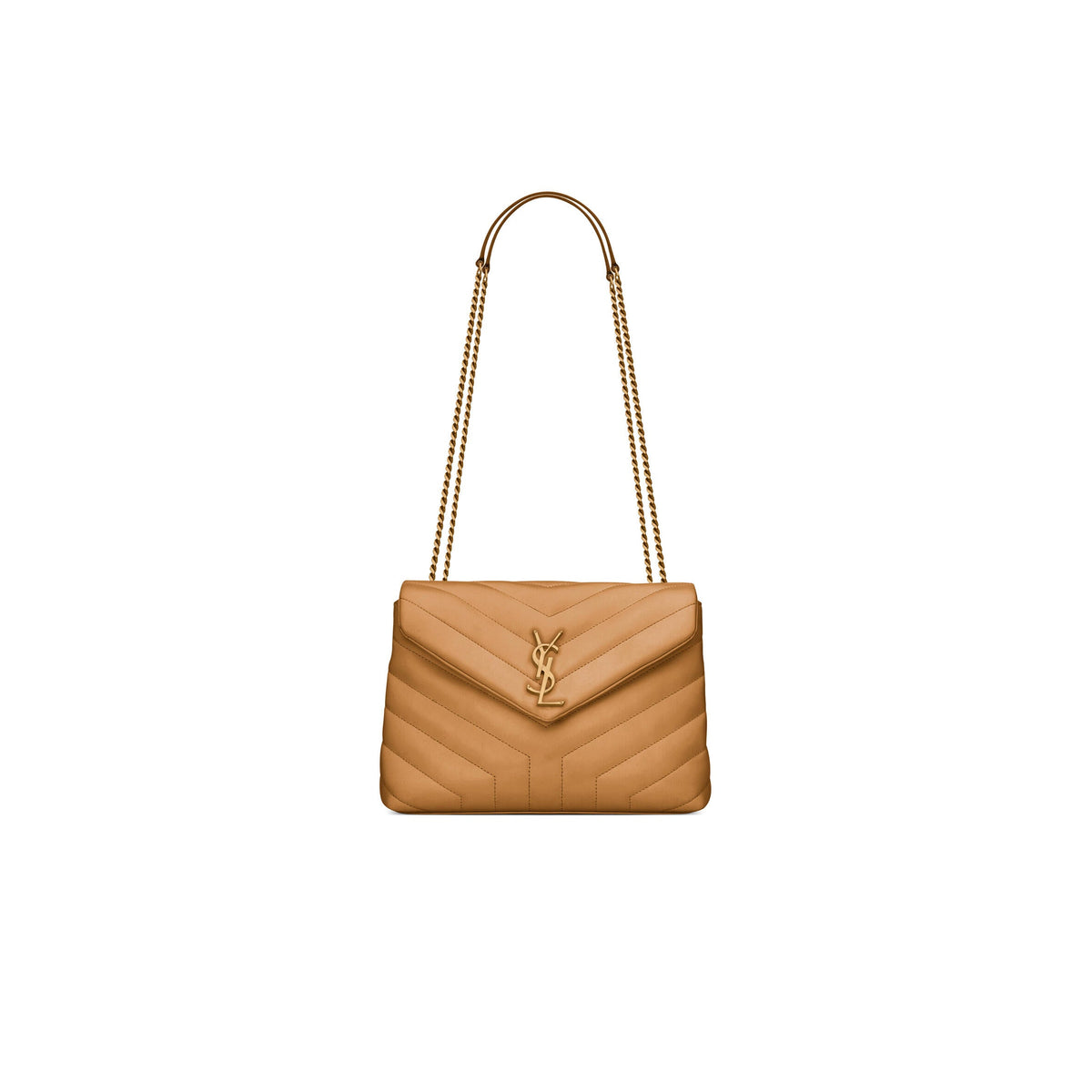 Loulou Small Chain Bag in Quilted Leather