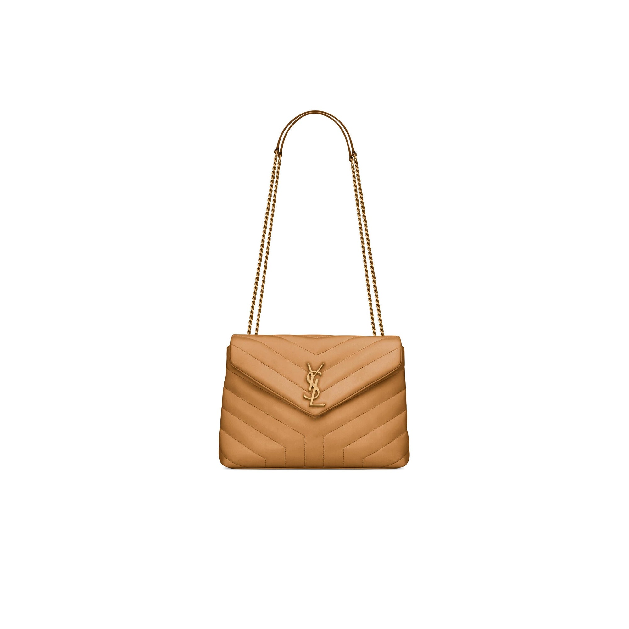 Loulou Small Chain Bag in Quilted Leather