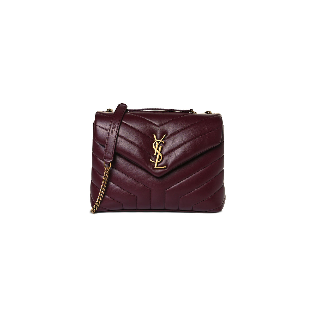 Loulou Small Chain Bag in Quilted Leather