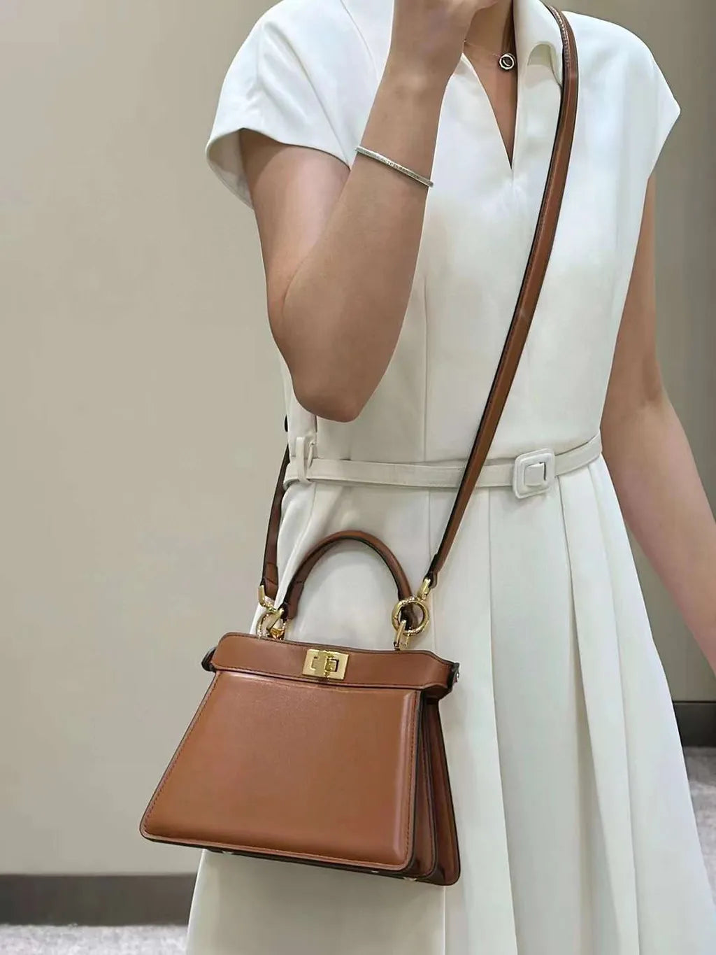 Peekaboo ISeeU Petite Top Handle Bag