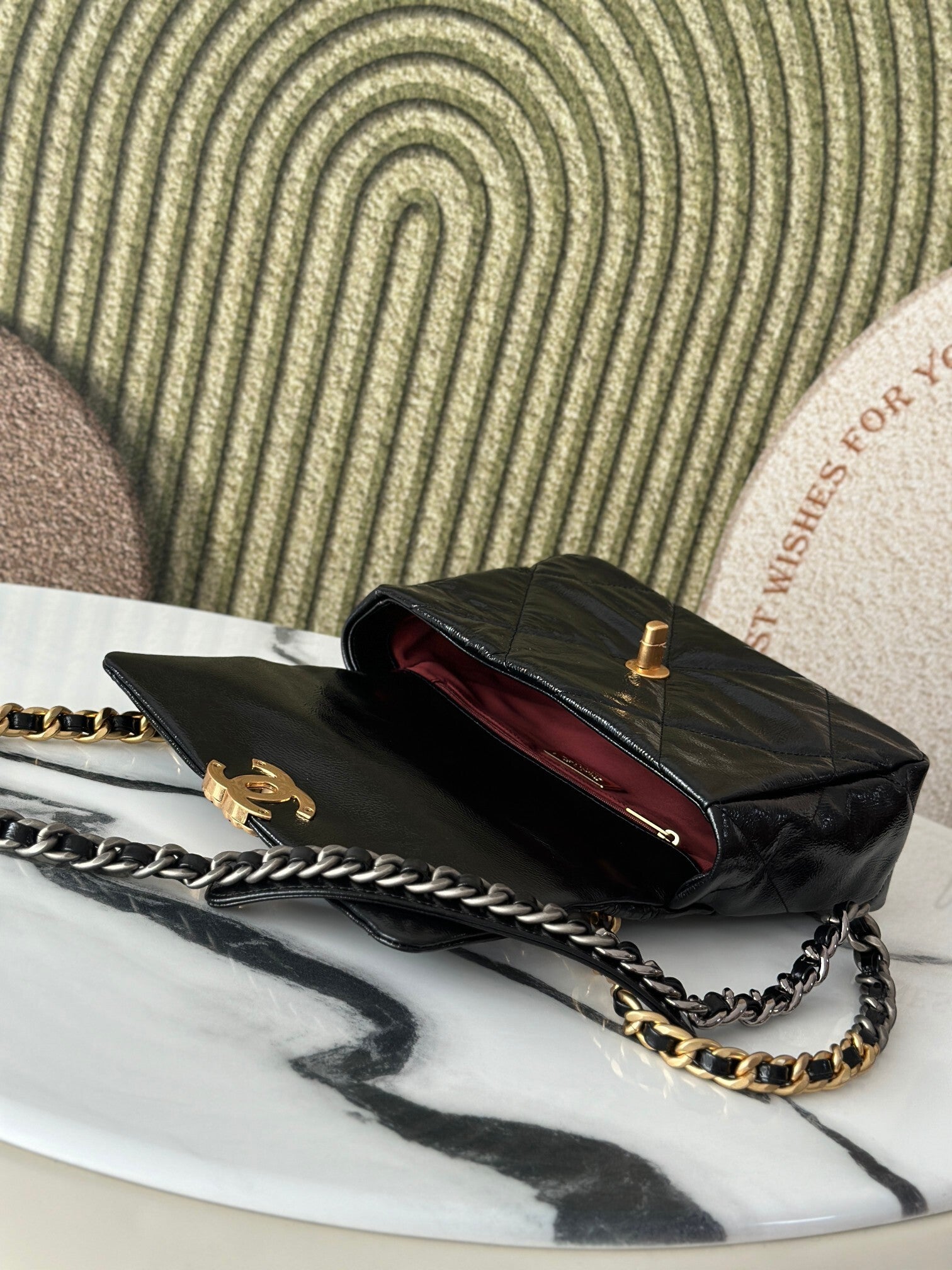 Chanel 19 Lambskin Medium Handbag