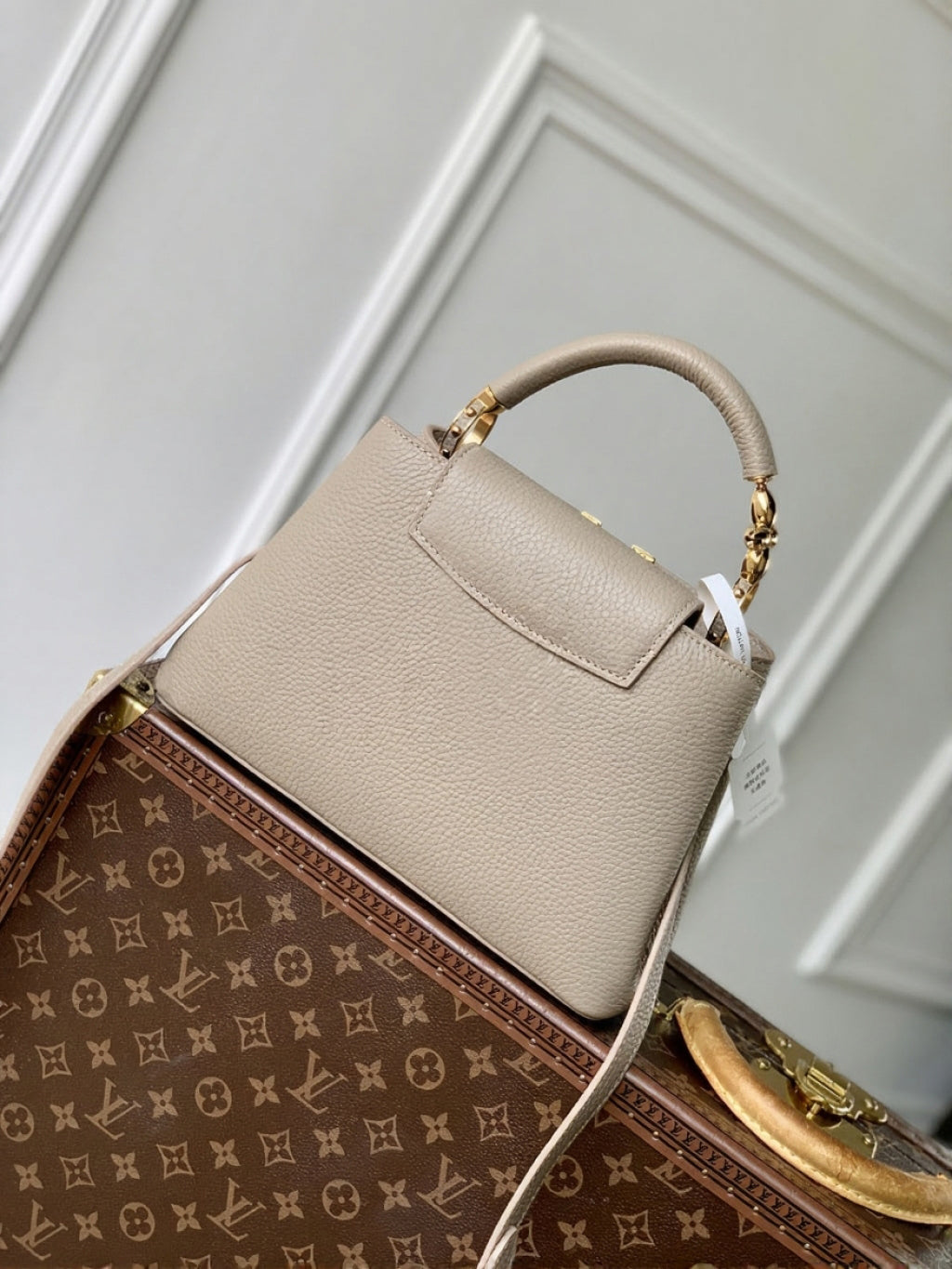 Capucines BB Taurillon Leather Bag