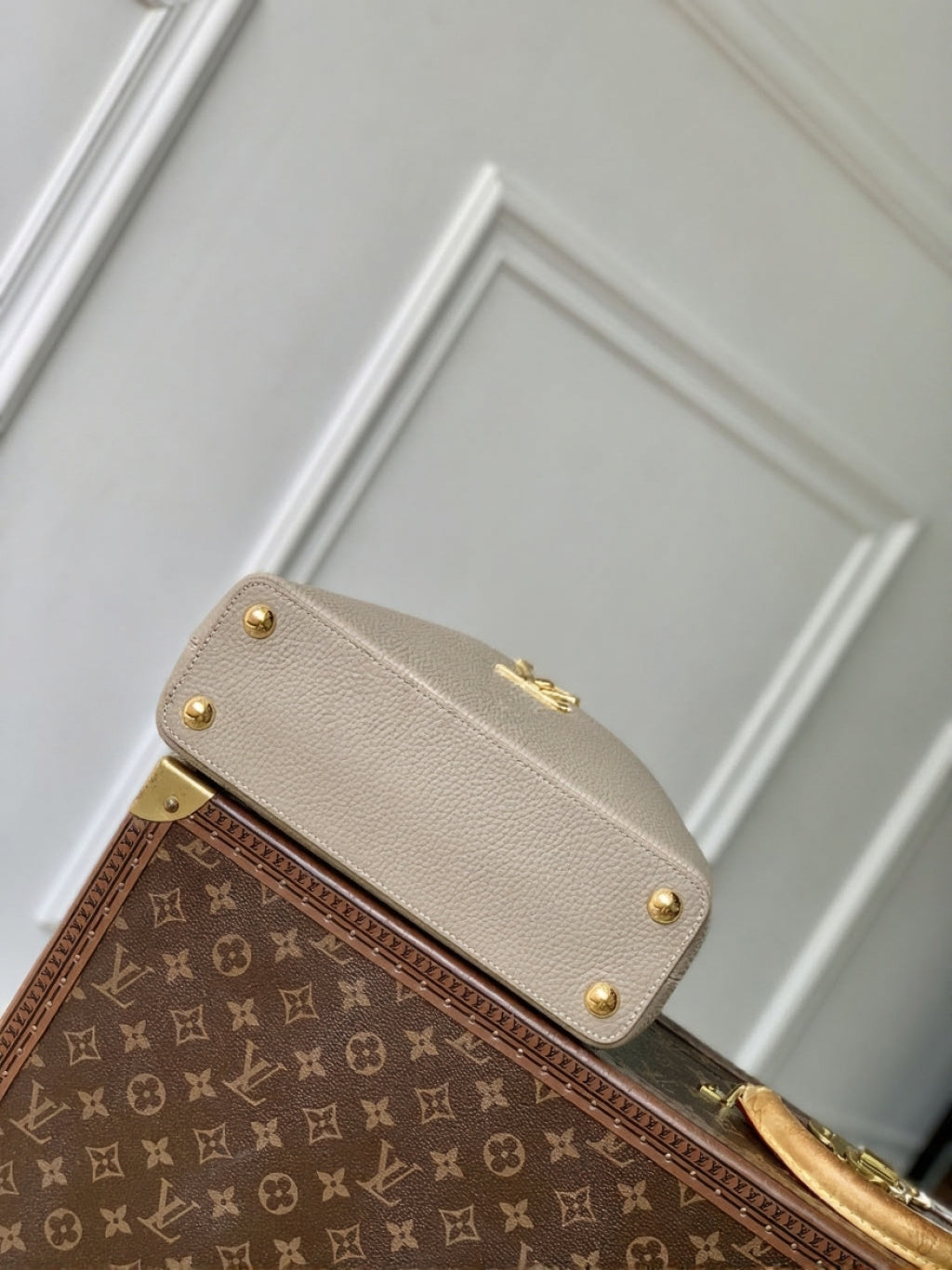 Capucines BB Taurillon Leather Bag