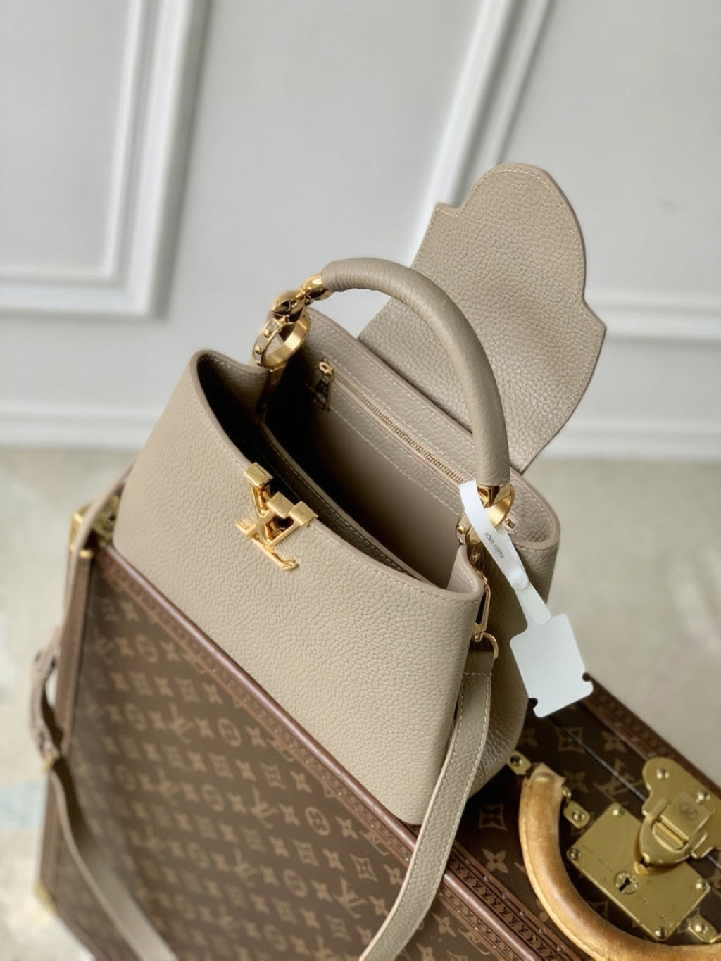 Capucines BB Taurillon Leather Bag