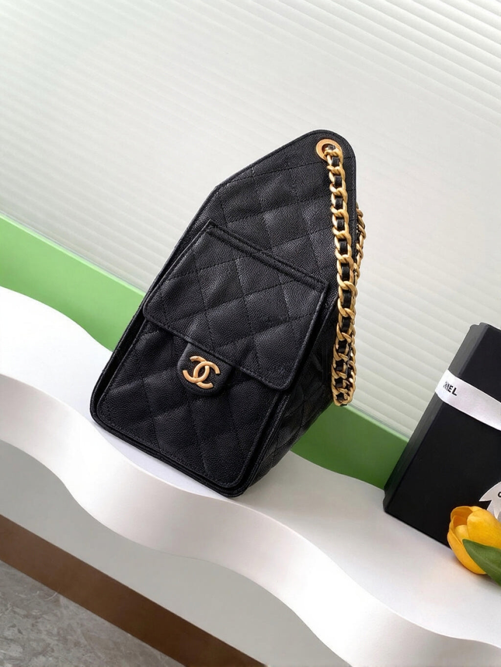 Chanel 25 Small Caviar Handbag