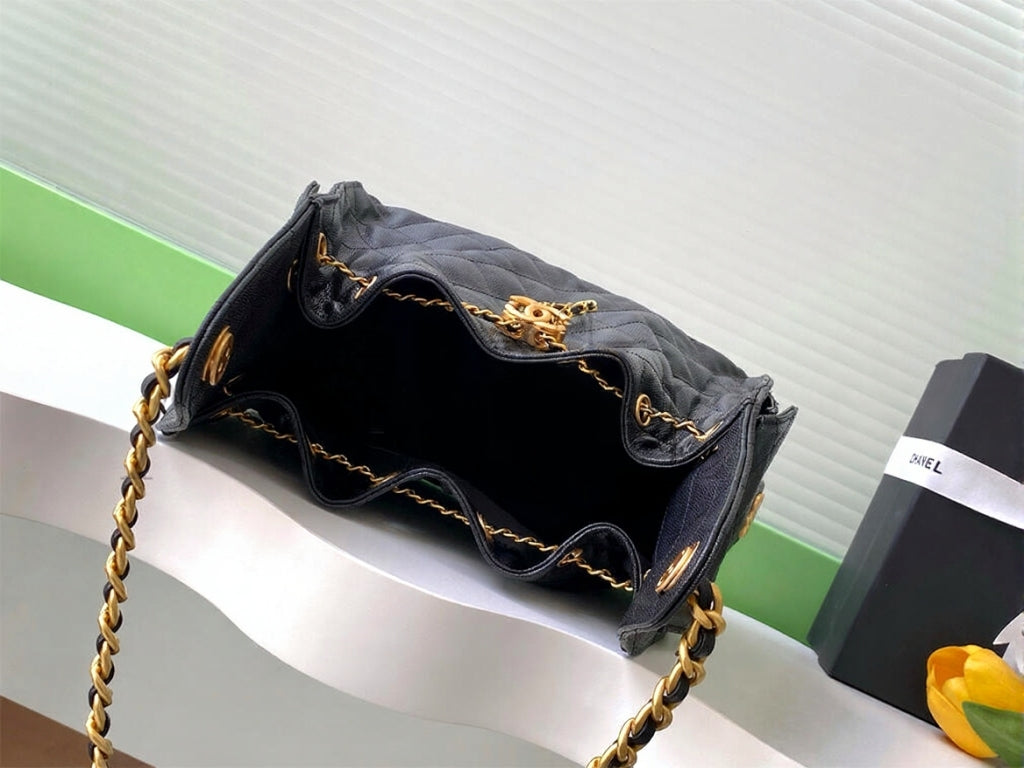 Chanel 25 Small Caviar Handbag