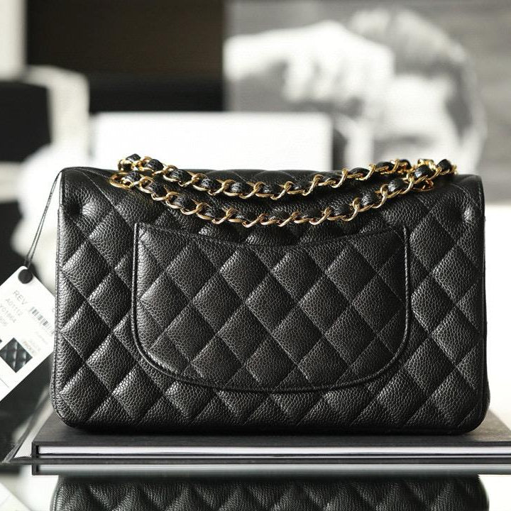 Medium Classic Caviar Double Flap Bag