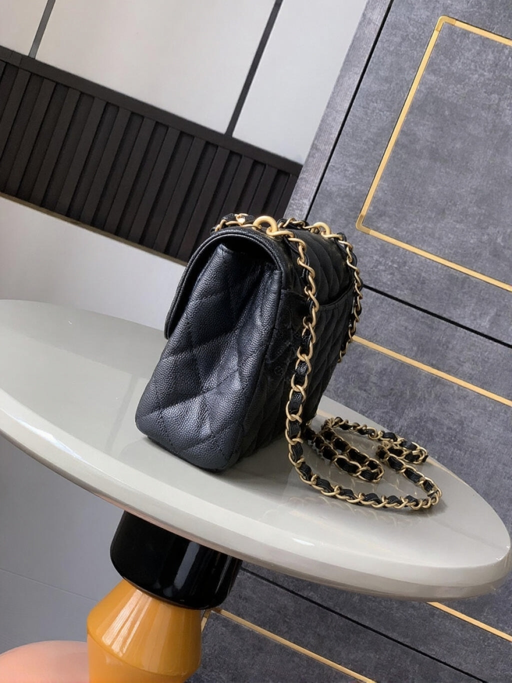 Chanel WOC Caviar Quilted Wallet On Chain