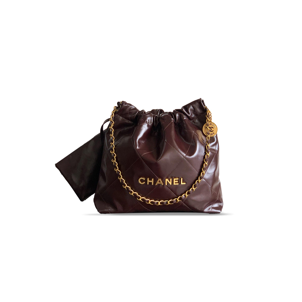 Chanel 22 Shiny Calfskin Small Handbag
