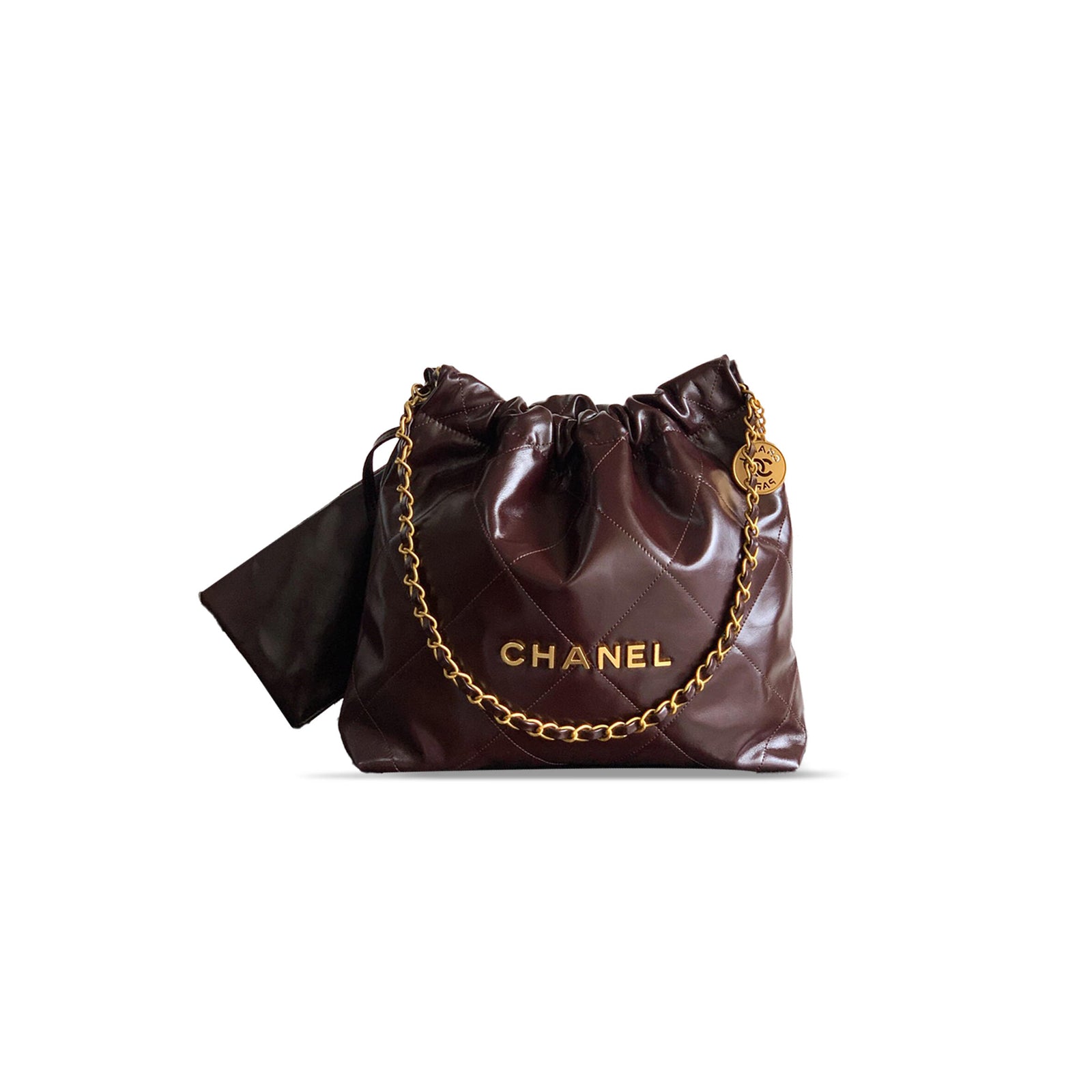 Chanel 22 Shiny Calfskin Small Handbag