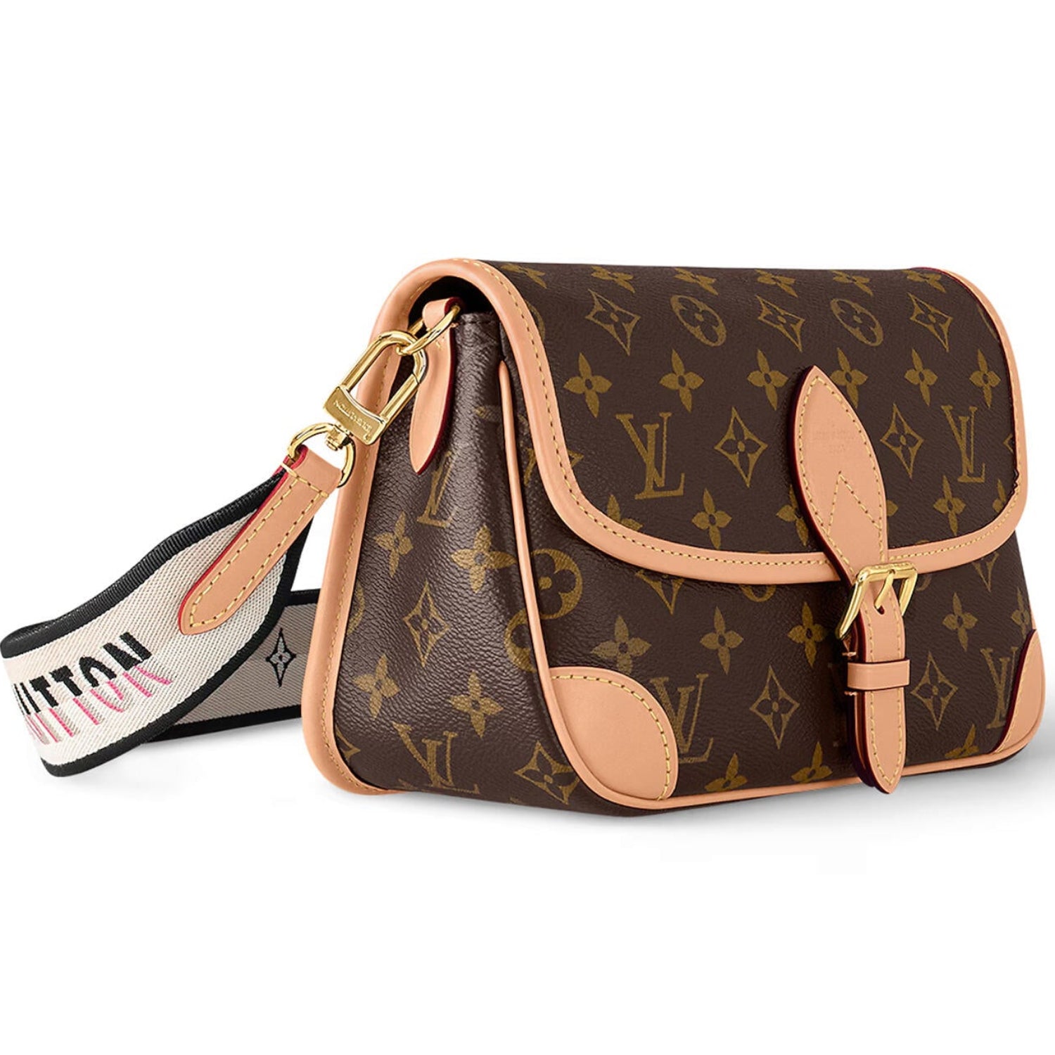 Dianne Monogram Canvas Bag