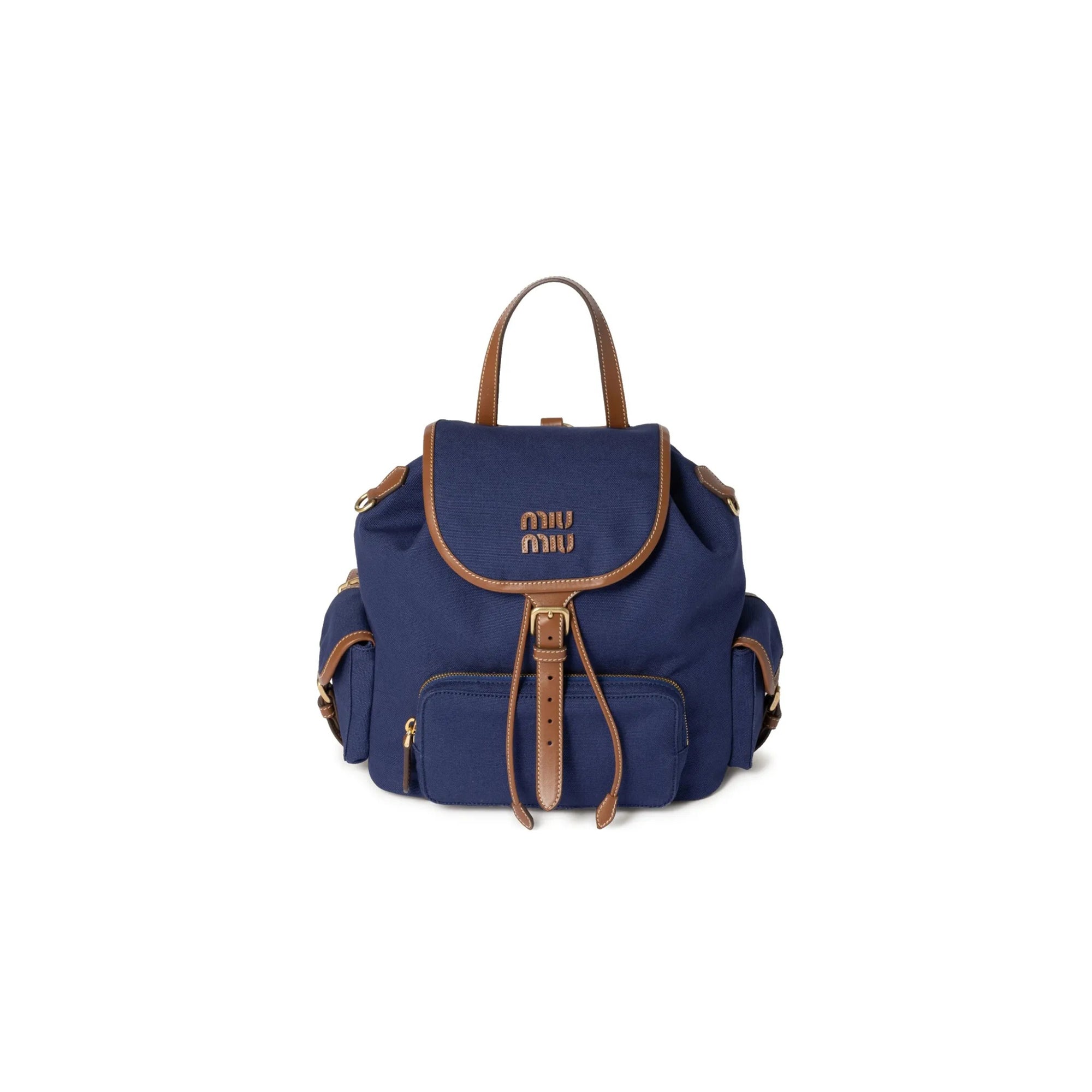 Medium Leather Backpack