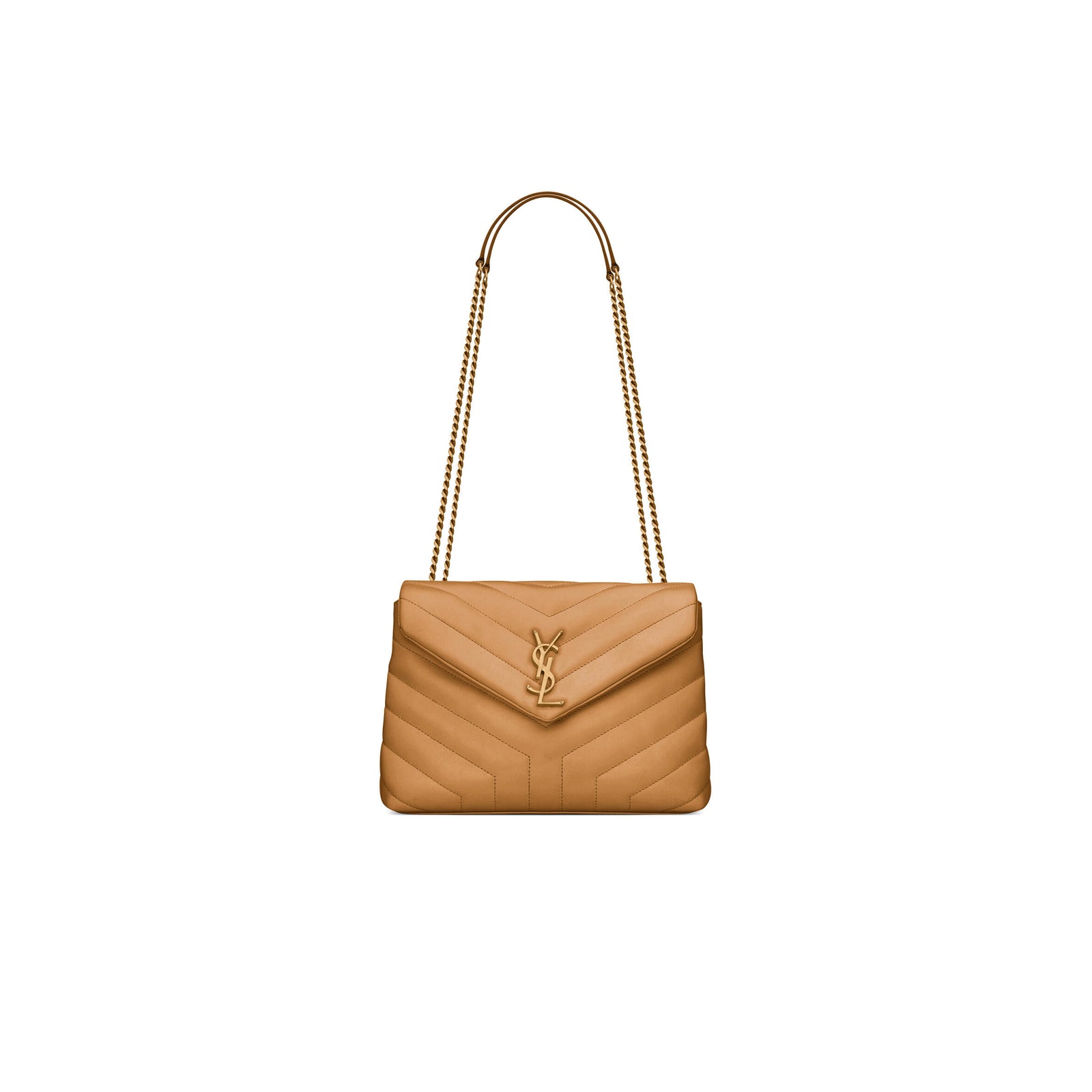 Loulou Small Chain Bag in Quilted Leather