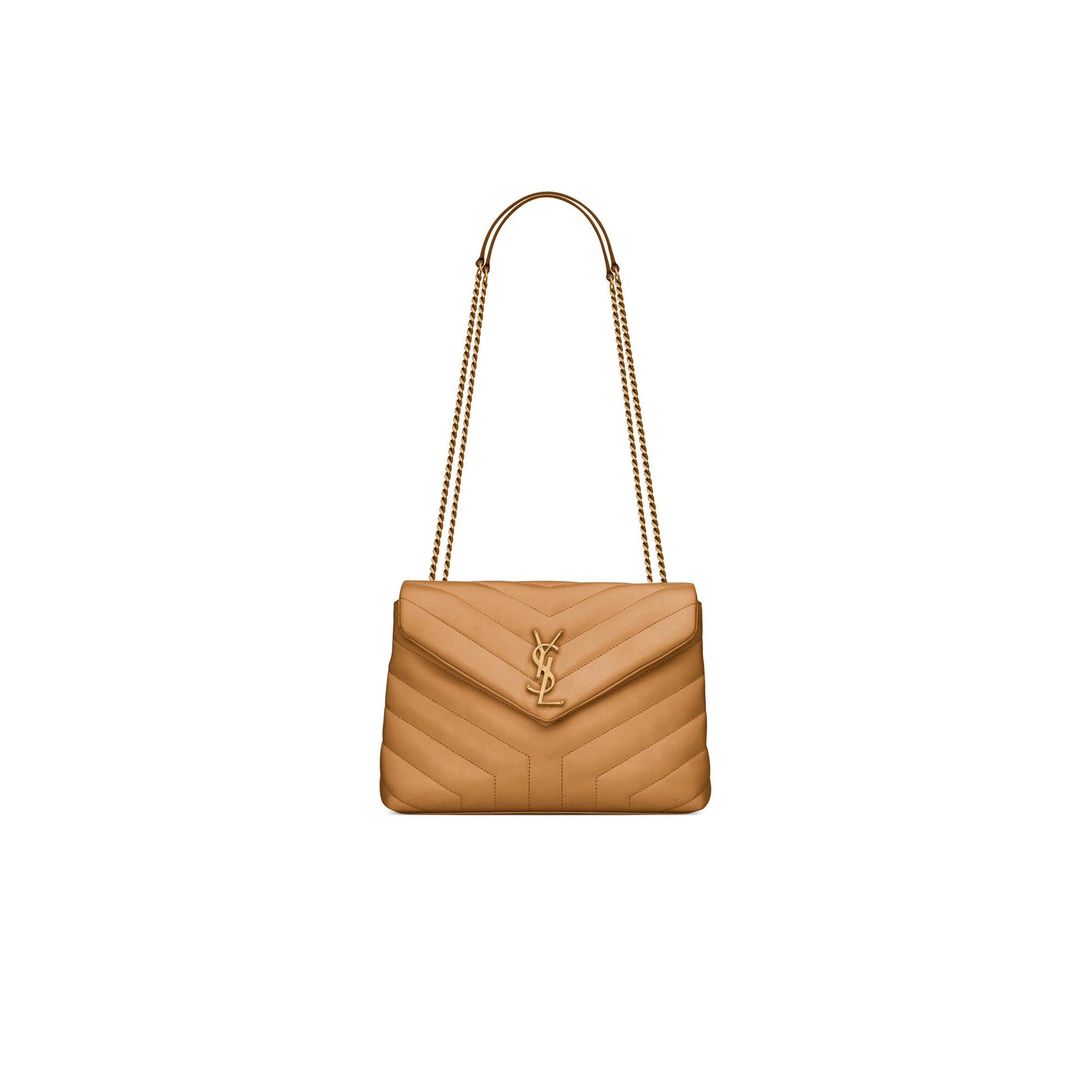 Loulou Small Chain Bag in Quilted Leather