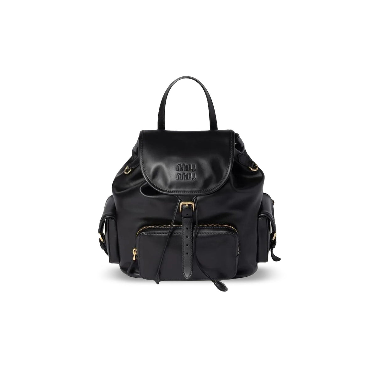 Medium Leather Backpack