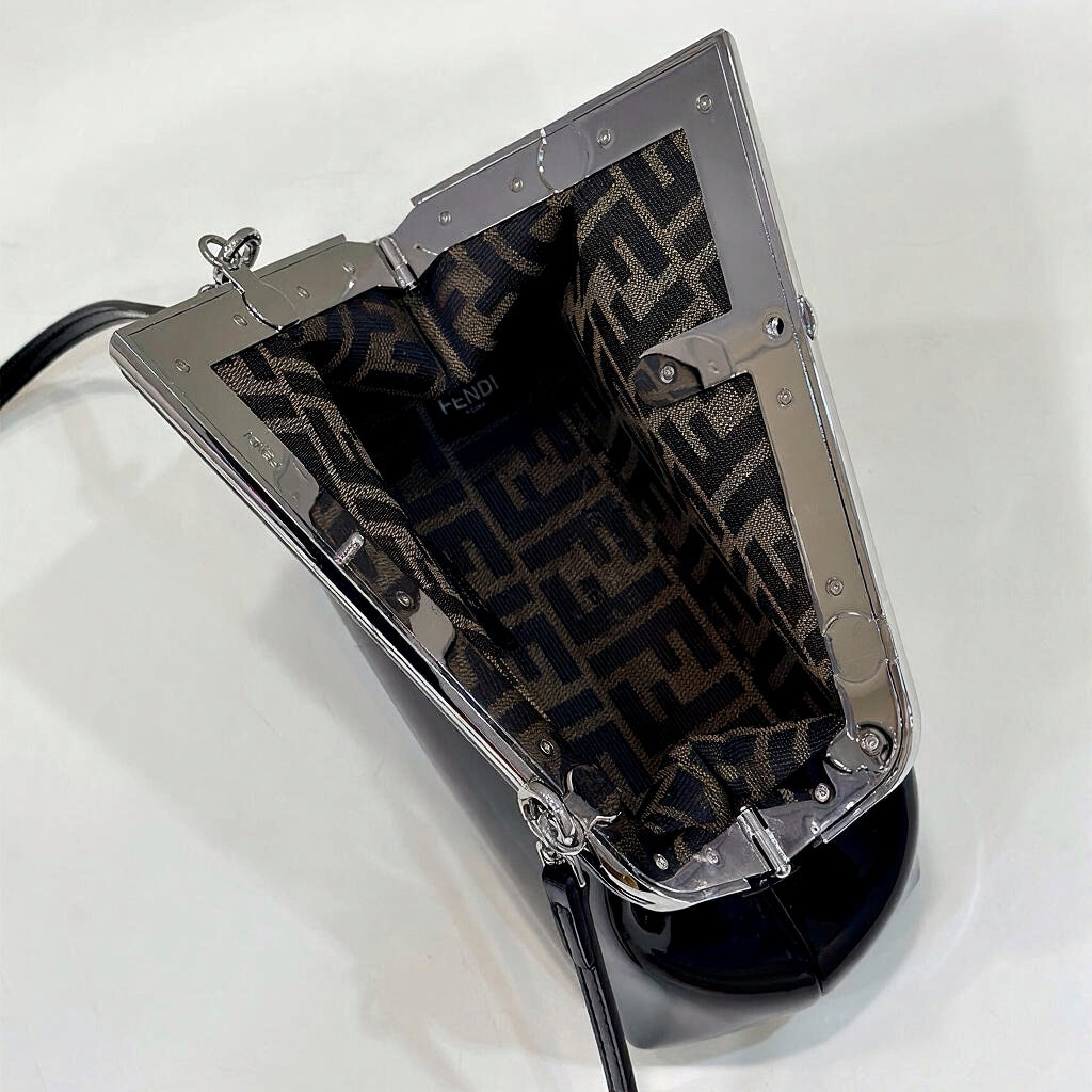 First Midi Oversized Crossbody Clutch Bag