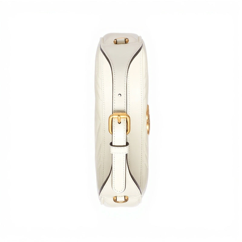 GG Marmont Small Crescent Shoulder Bag