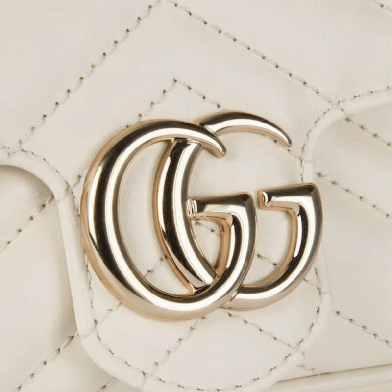 GG Marmont Small Shoulder Bag with Matching Card Holder