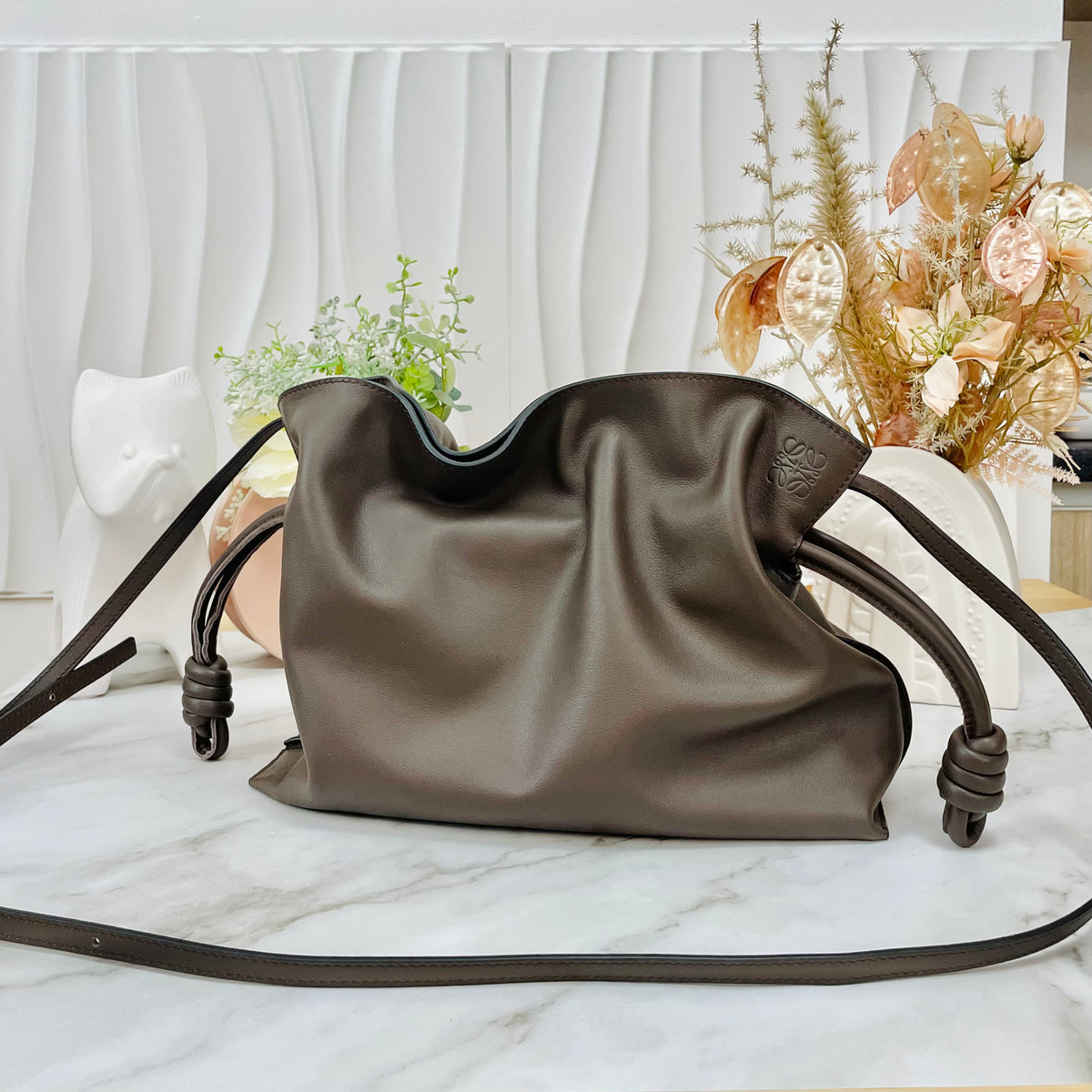 Flamenco in Chocolate Brown Medium