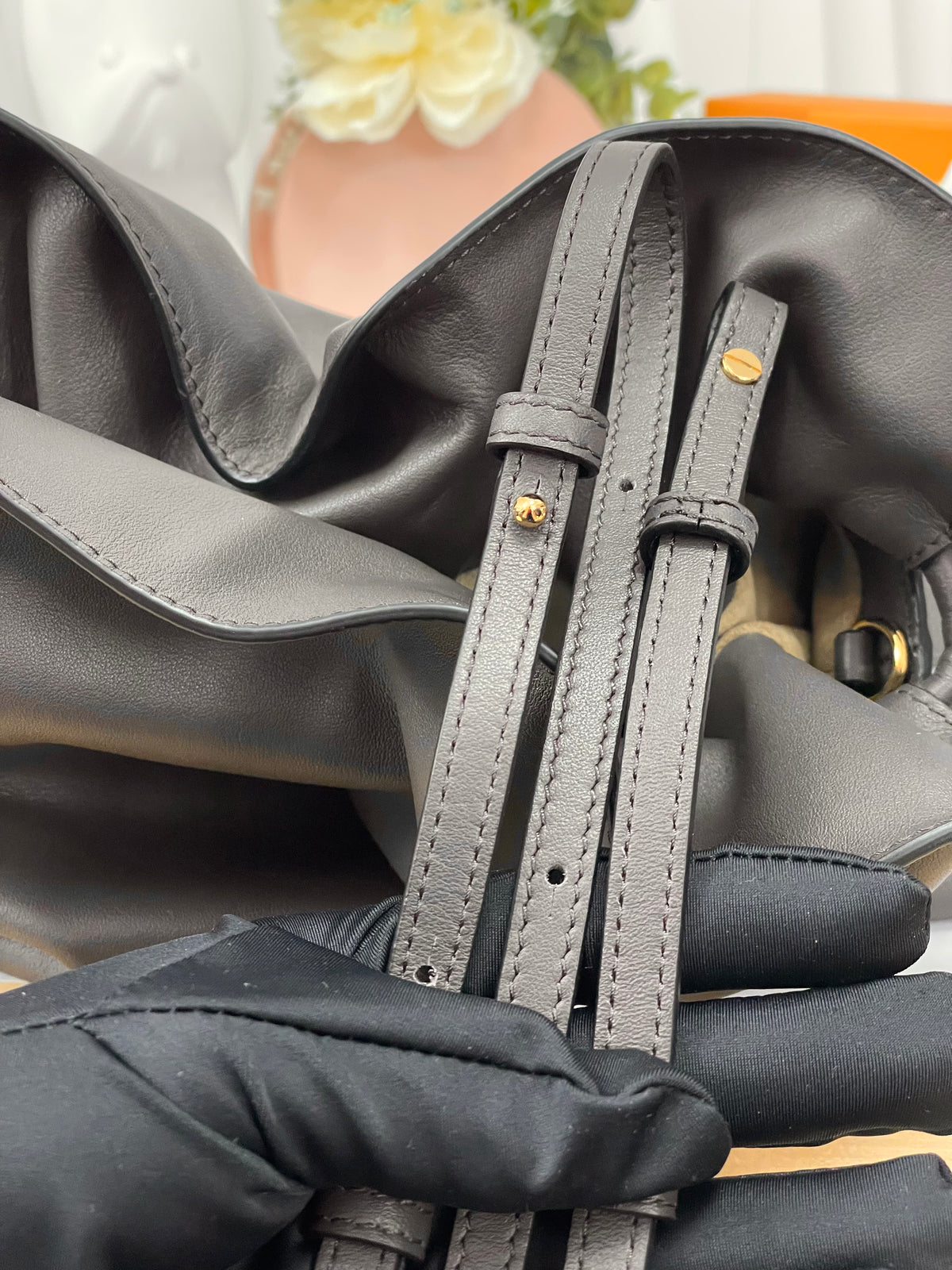 Flamenco in Chocolate Brown Medium