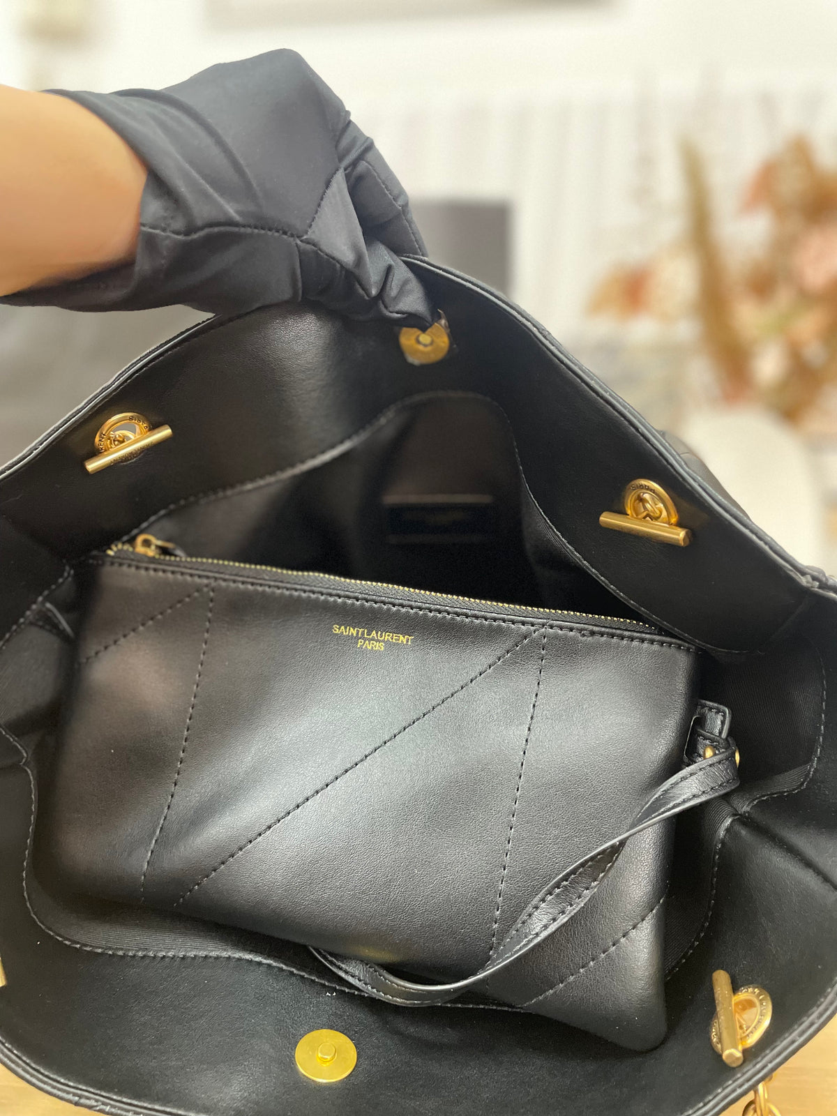 Jaime Shopping in Lambskin