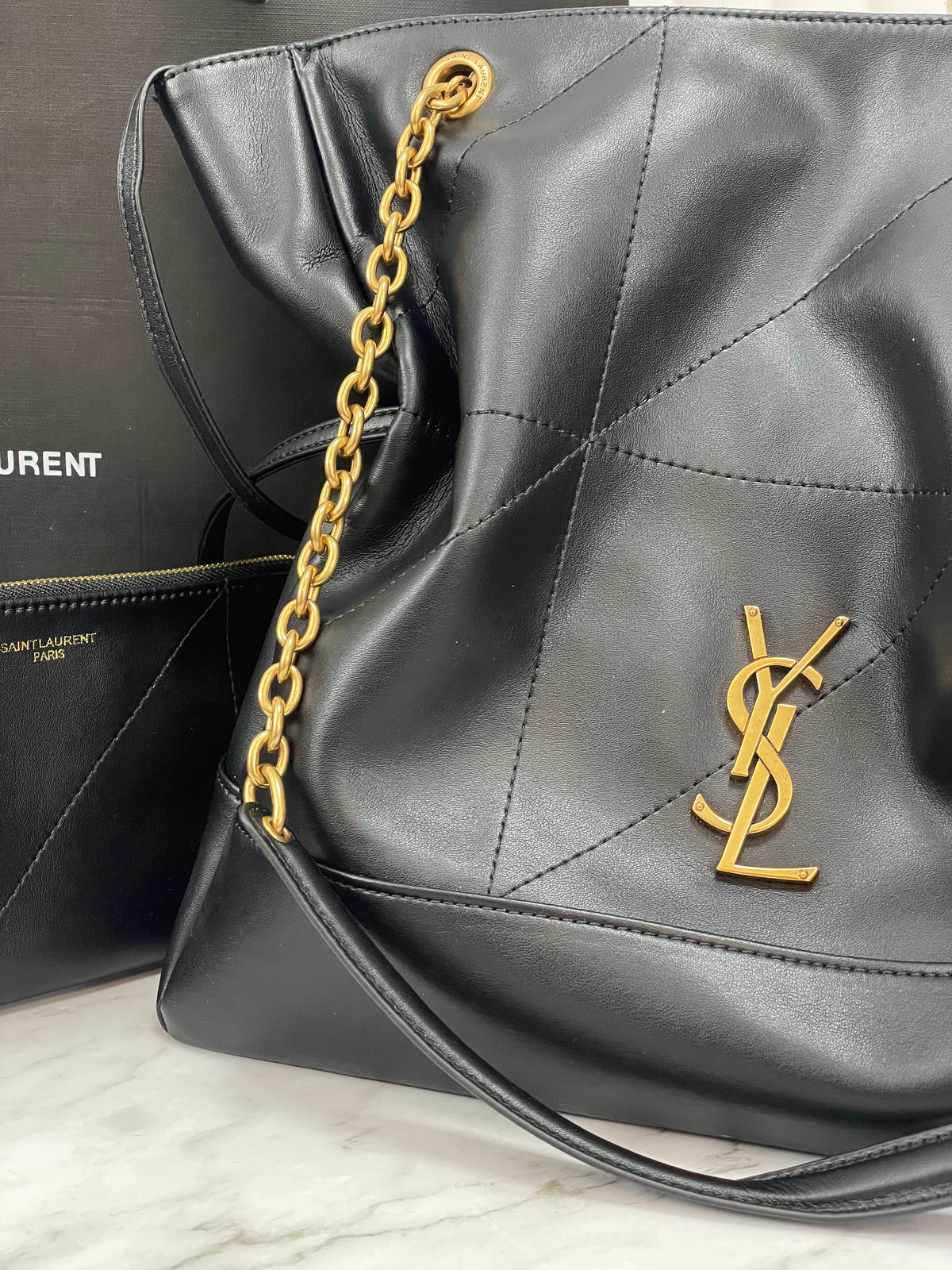 Jaime Shopping in Lambskin