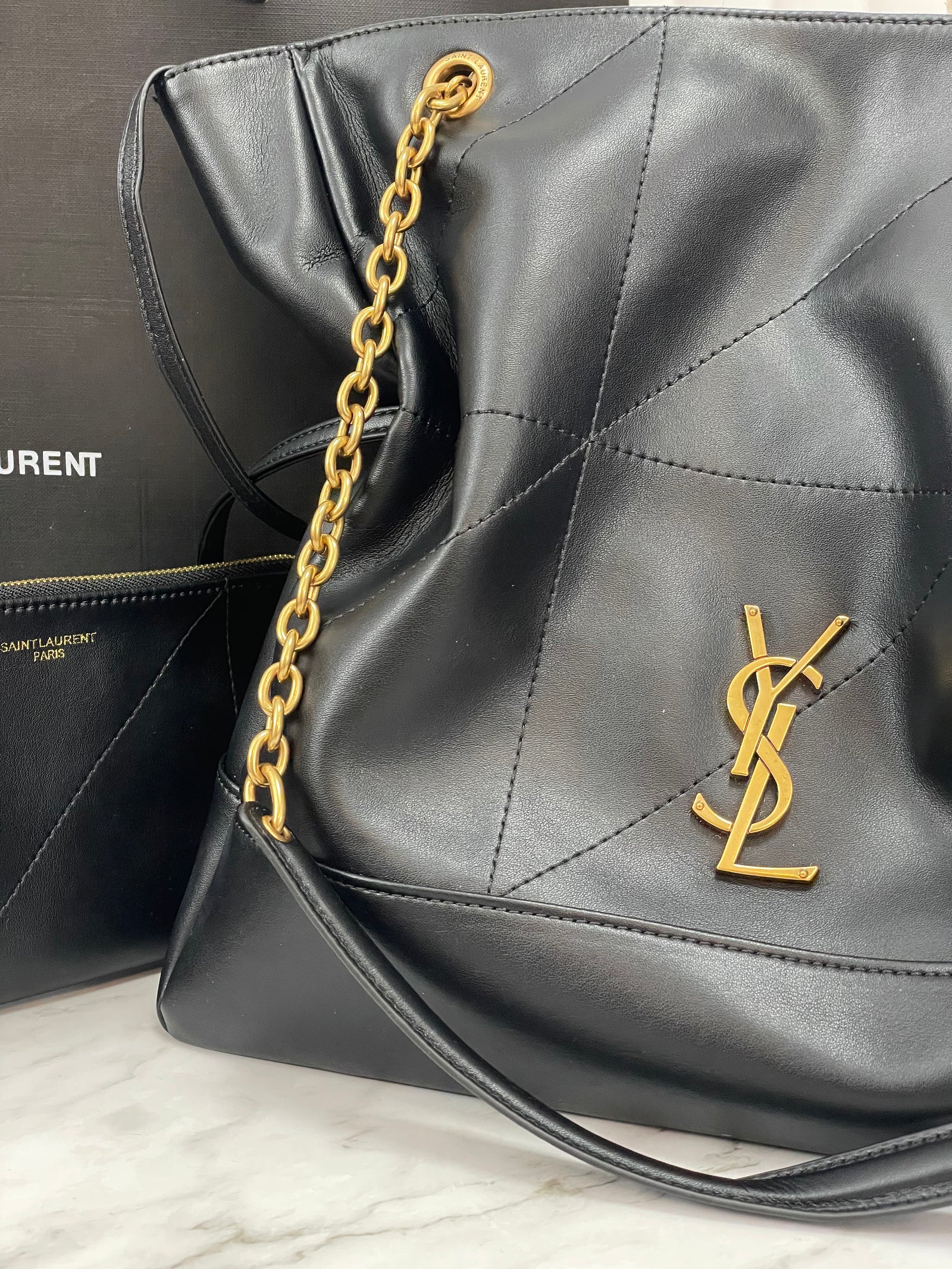 Jaime Shopping in Lambskin