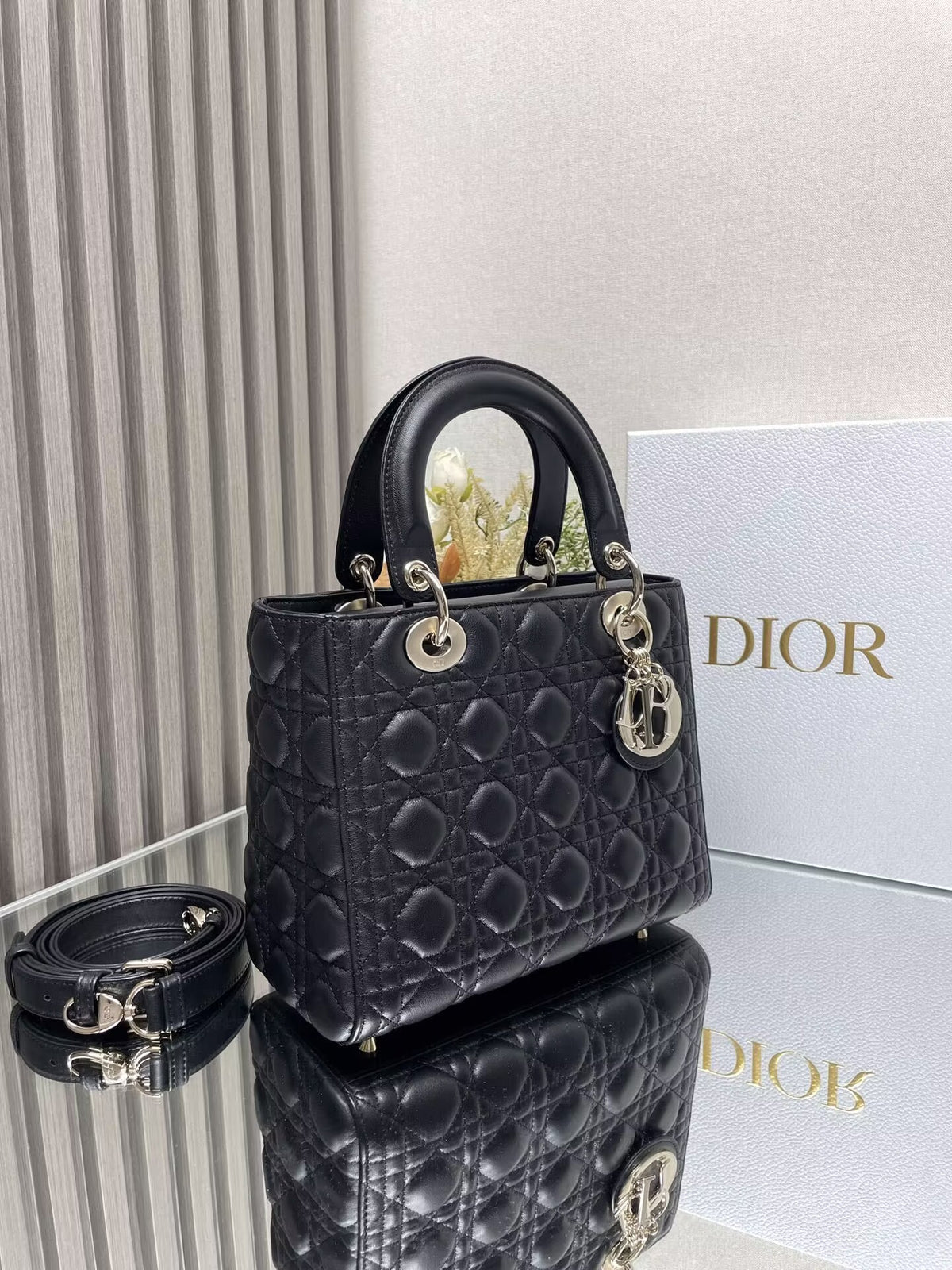 Lady Dior Medium Handbag