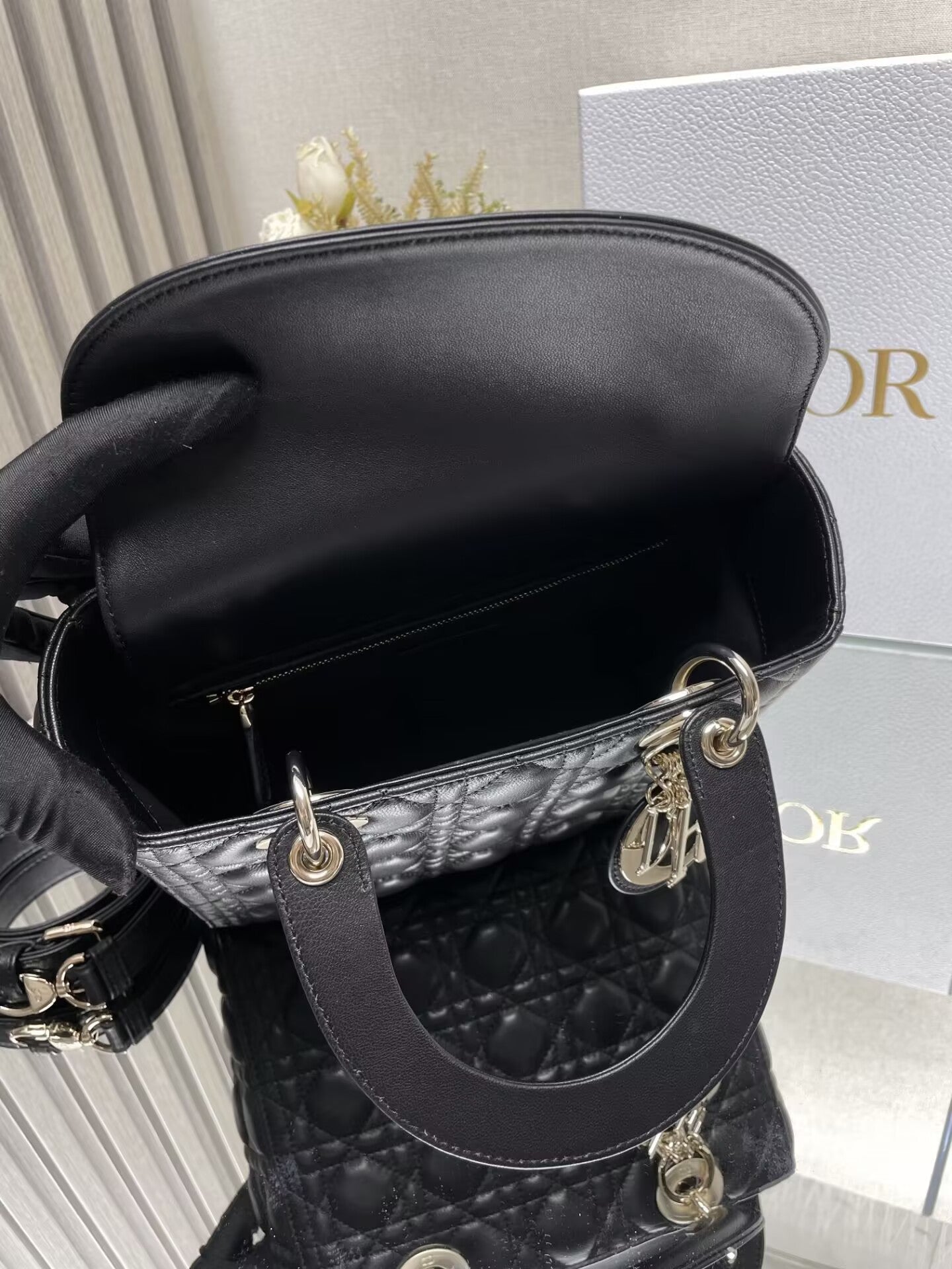 Lady Dior Medium Handbag