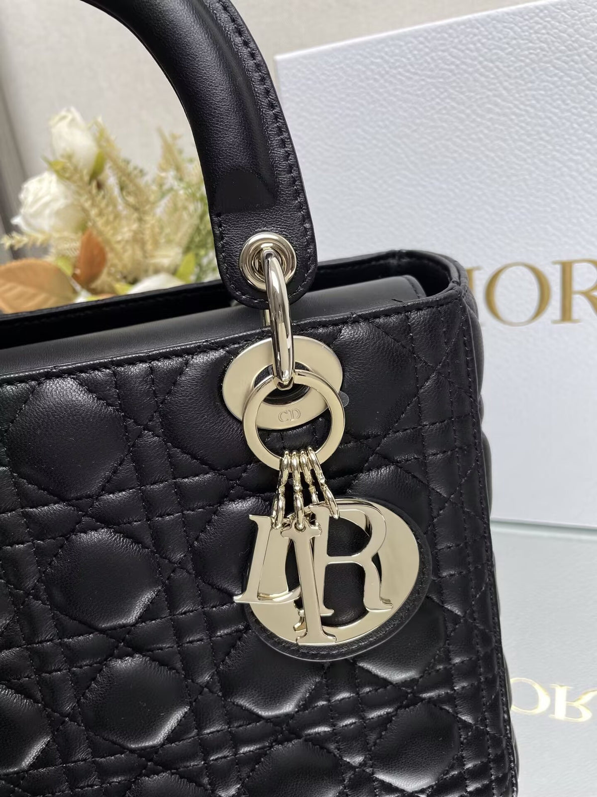 Lady Dior Medium Handbag