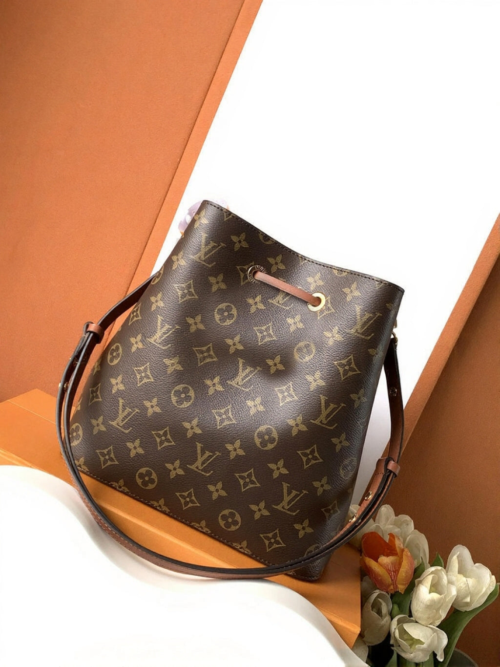 NeoNoe Monogram Canvas Handbag