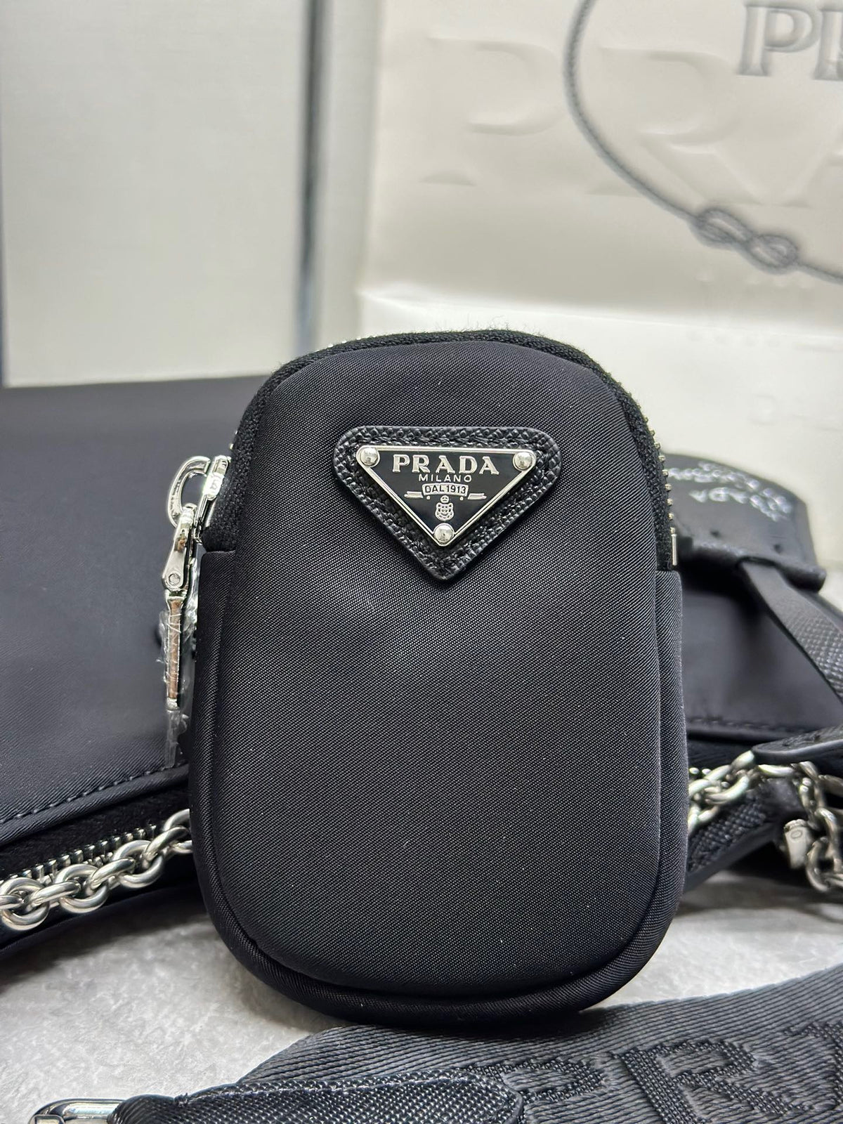 Re-Edition 2005 Mini Nylon Shoulder Bag
