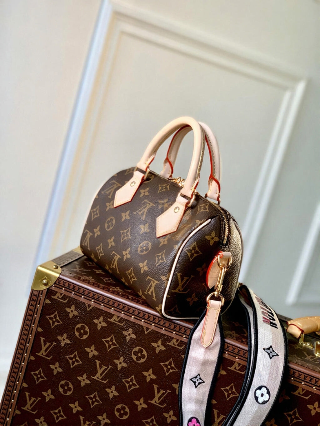 Speedy Bandouliere Monogram Canvas Bag