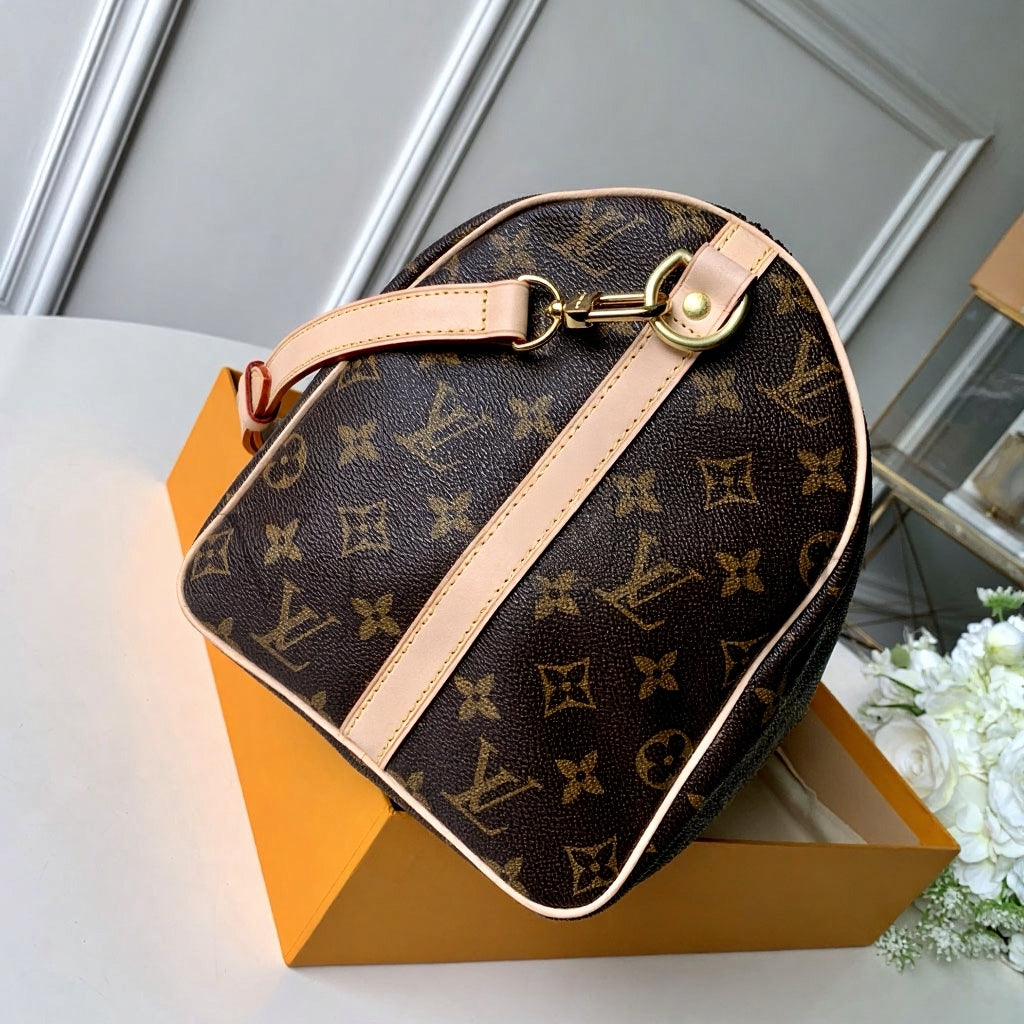 Speedy Bandouliere Monogram Canvas Bag
