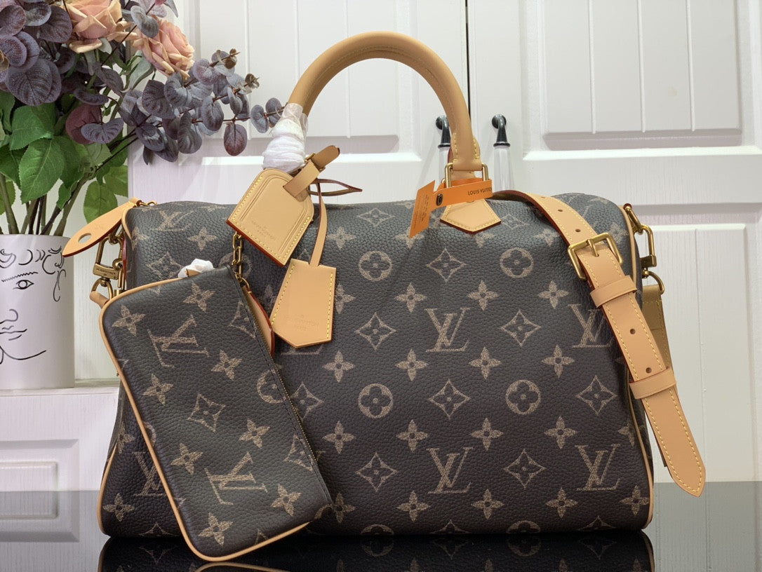 Speedy Bandouliere Monogram Canvas Bag