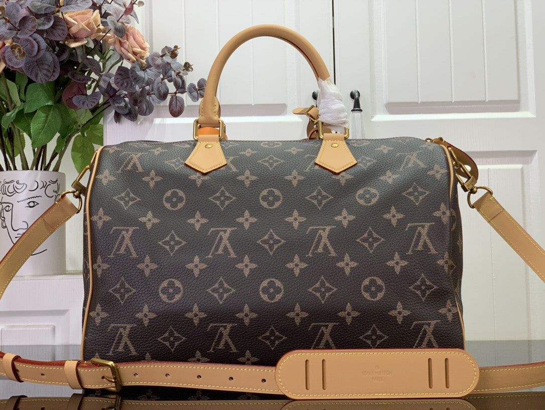 Speedy Bandouliere Monogram Canvas Bag