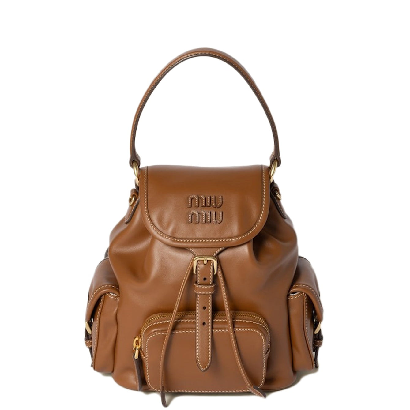 Small Leather Backpack